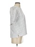 Addison Bay Polka Dots White 3/4 Sleeve Blouse Size S - photo 4