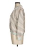 J.Crew Stripes Ivory Cardigan Size M - photo 5