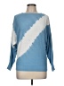 T Tahari Tie-dye Blue Pullover Sweater Size M - photo 1