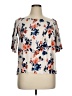 Rewind Ivory Short Sleeve Blouse Size XL - photo 1