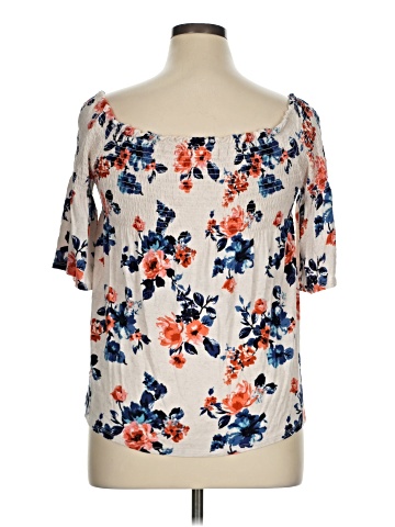 Rewind Short Sleeve Blouse (view 2)