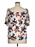 Rewind Ivory Short Sleeve Blouse Size XL - photo 2