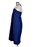 H&M Solid Blue Cocktail Dress Size M - photo 5