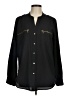 Calvin Klein Black Long Sleeve Button-Down Shirt Size M - photo 1