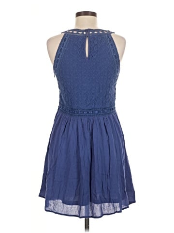 Andrée Blue Casual Dress (view 2)