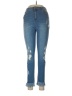 Missguided Hearts Blue Jeans Size 8 - photo 1
