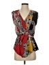 Baraschi 100% Polyester Red Sleeveless Blouse Size S - photo 1