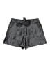 Ann Taylor LOFT Metallic Gray Shorts Size 4 - photo 1