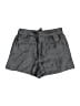 Ann Taylor LOFT Metallic Gray Shorts Size 4 - photo 2
