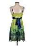 Ruby Rox Paisley Green Cocktail Dress Size S - photo 2