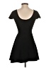 Planet Gold Solid Black Cocktail Dress Size XS - photo 2