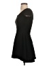 Planet Gold Solid Black Cocktail Dress Size XS - photo 5