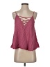Ella Moss 100% Rayon Pink Sleeveless Blouse Size S - photo 1