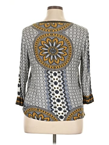 Fever 3/4 Sleeve Blouse (view 2)