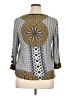 Fever Gray 3/4 Sleeve Blouse Size 1X - photo 2