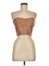 Lulus 100% Polyurethane Tan Tube Top Size M - photo 1