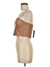 Lulus 100% Polyurethane Tan Tube Top Size M - photo 5