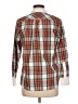 J.Crew 100% Cotton Plaid Ivory Long Sleeve Button-Down Shirt Size 6 - photo 2