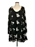 Free People Black 3/4 Sleeve Blouse Size S - photo 1