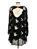 Free People Black 3/4 Sleeve Blouse Size S - photo 2