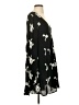 Free People Black 3/4 Sleeve Blouse Size S - photo 4