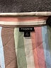 Torrid Stripes Tan Short Sleeve Blouse Size 2X Plus (2) - photo 7