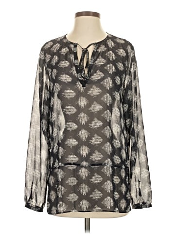 Ann Taylor Long Sleeve Blouse (view 1)