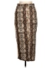 Shein Animal Print Tan Casual Skirt Size M - photo 2