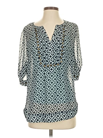 41Hawthorn 3/4 Sleeve Blouse (view 1)