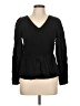 Old Navy Black Long Sleeve Blouse Size L - photo 1