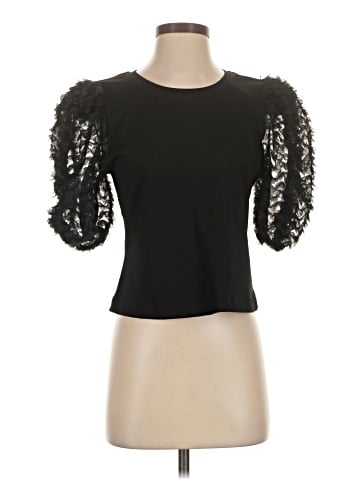 Flat White Short Sleeve Top (view 1)