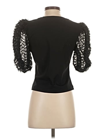 Flat White Short Sleeve Top (view 2)