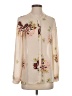 Joie Floral Ivory Long Sleeve Blouse Size S - photo 1