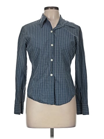 Express Long Sleeve Button-Down Shirt (view 1)