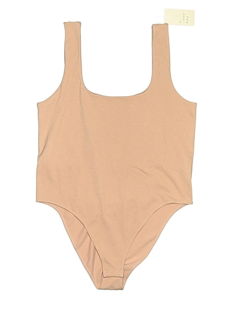 Pre-owned A New Day Bodysuit In Brown