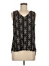 Sweet Rain 100% Polyester Black Sleeveless Blouse Size M - photo 1