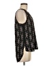 Sweet Rain 100% Polyester Black Sleeveless Blouse Size M - photo 4