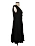 Taylor 100% Polyester Solid Black Cocktail Dress Size 4 - photo 4
