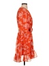 Taylor 100% Polyester Hearts Orange Cocktail Dress Size 2 - photo 4