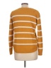 Staccato Stripes Gold Pullover Sweater Size L - photo 2