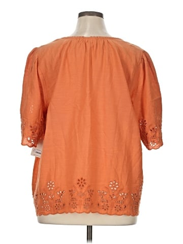a.n.a. A New Approach 3/4 Sleeve Blouse (view 2)