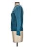Tahari 100% Cashmere Teal Cashmere Pullover Sweater Size XS - photo 5