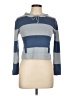 Airport Color Block Blue Pullover Sweater Size L - photo 1