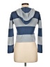 Airport Color Block Blue Pullover Sweater Size L - photo 2