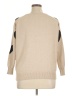Unbranded 100% Polyester Hearts Tan Pullover Sweater Size XL - photo 2