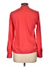 Calvin Klein 100% Polyester Red Long Sleeve Blouse Size L - photo 2