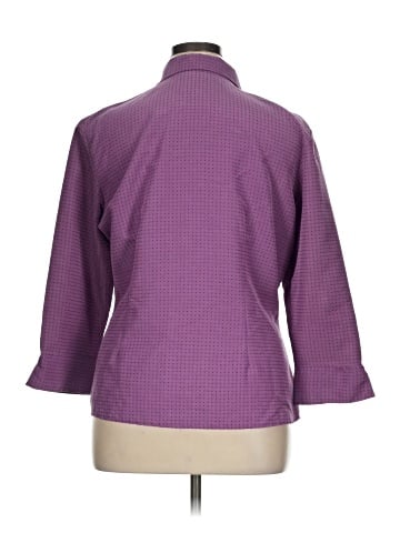 Elementz 3/4 Sleeve Button-Down Shirt (view 2)