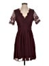 Lulus 100% Polyester Burgundy Cocktail Dress Size S - photo 1