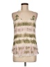 Lavender Brown Tan Sleeveless Blouse Size M - photo 1