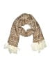 Unbranded Chevron-herringbone Brown Tan Scarf One size - photo 1